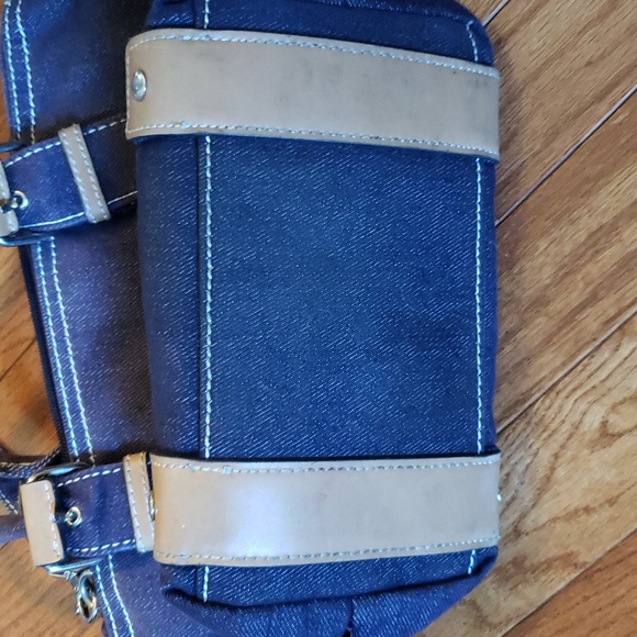 WOMENS TOMMY HILFIGER JEAN DENIM PURSE - Picture 5 of 7